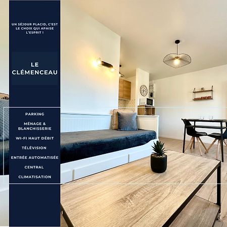 Le Clemenceau - Parking Prive - Fibre & Clim Apartment Mont-de-Marsan Bagian luar foto